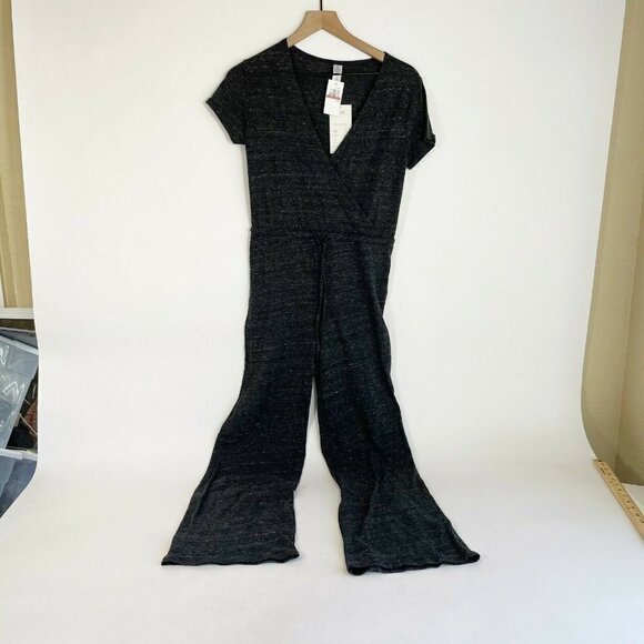 Alternative Eco Cross Front Jumpsuit‎ Small Black D - Picture 7 of 12